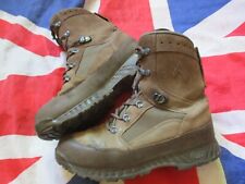 BRITISH ARMY ISSUE HAIX desert  hot weather COMBAT BOOTS BOOT mod mtp brown 10 m for sale  MORPETH