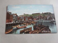 Postcard whitby harbour for sale  SHEFFIELD