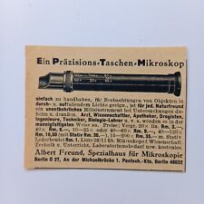 1929 taschen mikroskop gebraucht kaufen  Berlin