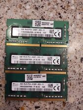 2GB DDR4 SoDimm SKhynix (Lot of 3), used for sale  Shipping to South Africa