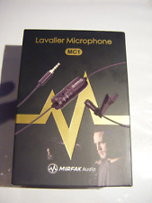 Mirfak lapel microphone. for sale  DERBY