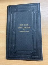 1934 NORWEGIAN "DET NYE TESTAMENTE OC SALMENES BOK" NEW TESTAMENT THIN BOOK (P2) til salg  Sendes til Denmark
