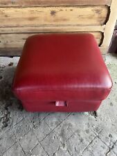 Real red leather for sale  STOKE-ON-TRENT