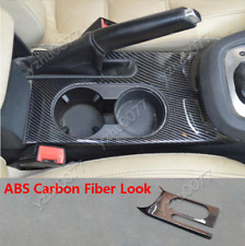 2011-2018 para VW Jetta aparência de fibra de carbono porta-copo de água frontal acabamento da tampa do painel, usado comprar usado  Enviando para Brazil
