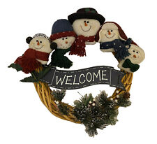 Snowman welcome wreath for sale  Anaheim