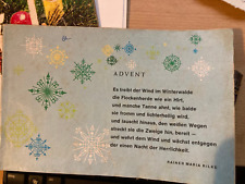 Altes liederbuch advent gebraucht kaufen  Kassel