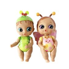 Baby Born Surprise Mini Babies Serie 1 Berry Twins Fairy Guisante Figuras Muñeca Set segunda mano  Embacar hacia Argentina