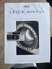 Original leica minilux for sale  PAISLEY