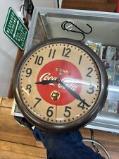 Coca cola clock for sale  Armada