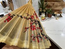 Vintage chinês artesanal guarda-sol bambu e óleo de arroz flores de papel árvoreUmbrella comprar usado  Enviando para Brazil