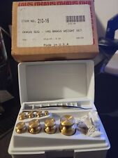 Ohaus brass metric for sale  Trenton