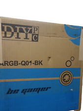 DIYPC ARGB-Q01-B Black USB3.0 Tempered Glass Micro ATX Gaming Computer Case for sale  Shipping to South Africa