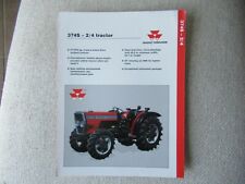 Hoja de especificaciones de tractor Massey Ferguson 374S 1994 2/4 segunda mano  Embacar hacia Argentina