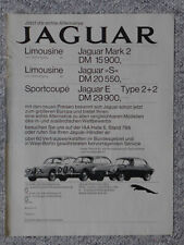 Riginal werbung jaguar gebraucht kaufen  Deutschland