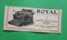 macchine scrivere royal 10 usato  Roma