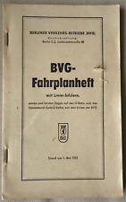 1951 berlin fahrplan gebraucht kaufen  Berlin