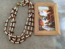 Vintage real amber for sale  Ireland
