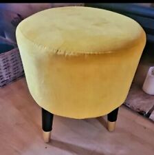 Foot stool yellow for sale  BURNLEY