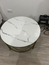 Table basse blanc d'occasion  Cergy-