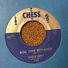 Xadrez 45 RPM Chuck Berry 1626 Roll Over Beethoven / coração à deriva muito bom estado comprar usado  Enviando para Brazil