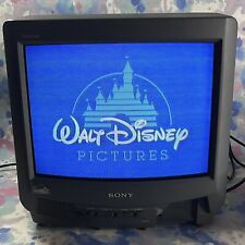 Sony Trinitron 13” TV - KV-13M42 Television No Remote - Tested Works CRT Gaming, used for sale  Shipping to South Africa