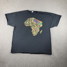 Camisa África Adulto Grande Leão Africano Preto Estampa Gráfica Classiccore Heritage comprar usado  Enviando para Brazil