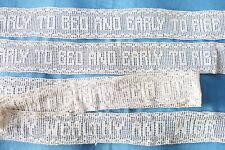Vintage filet crochet for sale  Beverly