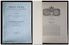 Biblia sacra numerorum usato  Roma