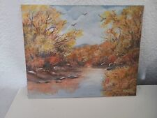 Vintage painting autumn for sale  Tulsa