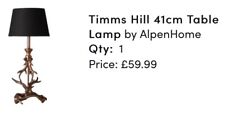 antler lamp for sale  DORKING