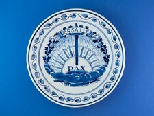 Usado, Porceleyne Fles 1920 Versalhes Jan 1920 7" Royal Delft WW-1 Azul (3) BOM) comprar usado  Enviando para Brazil