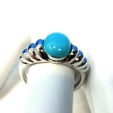 Turquoise simulated sterling for sale  Fairmount