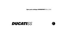 Ducati parts manual for sale  Lexington