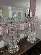 Pair large crystal for sale  Melbourne