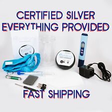 Colloidal Silver Generator Kit Natural Certified pure silver 99.99% Frombora for sale  Shipping to South Africa