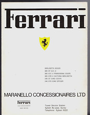Ferrari range 1973 for sale  UK
