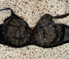 36f black floral for sale  WAKEFIELD