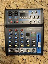 Used, Pyle PMXU43BT Bluetooth 4 Ch. Studio / DJ Controller Audio Mixer Console System for sale  Shipping to South Africa
