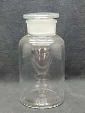 New Wheaton 500mL 16oz Glass Wide Mouth Reagent Bottle w/ Hood Stopper, 216139 for sale  Shipping to South Africa