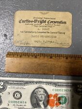 Ww2 curtiss wright for sale  Morrisville