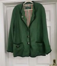 Fabulous green linen for sale  LEATHERHEAD