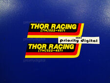 Thor racing decals for sale  New Rochelle
