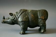 Bronze sculpture rhino for sale  Ireland