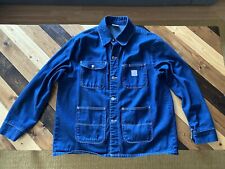 Pointer Brand Chore Coat Denim Large Made in USA LC King, used for sale  Oak Forest