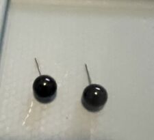 Earrings black stud for sale  Edmond