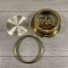 Vintage brass barometer for sale  NORWICH