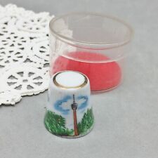 Reuter porcelain thimble for sale  Anna