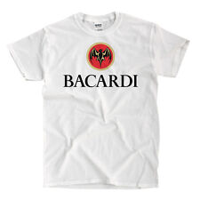 Camiseta blanca con el logotipo del ron Bacardi - ¡Envía rápido! ¡Alta calidad! segunda mano  Embacar hacia Argentina