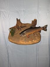 Vintage brown trout for sale  Plover