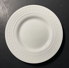La Porcellana Bianca Casale 7-5/8” placa ornamentada aro em relevo branco (1) comprar usado  Enviando para Brazil